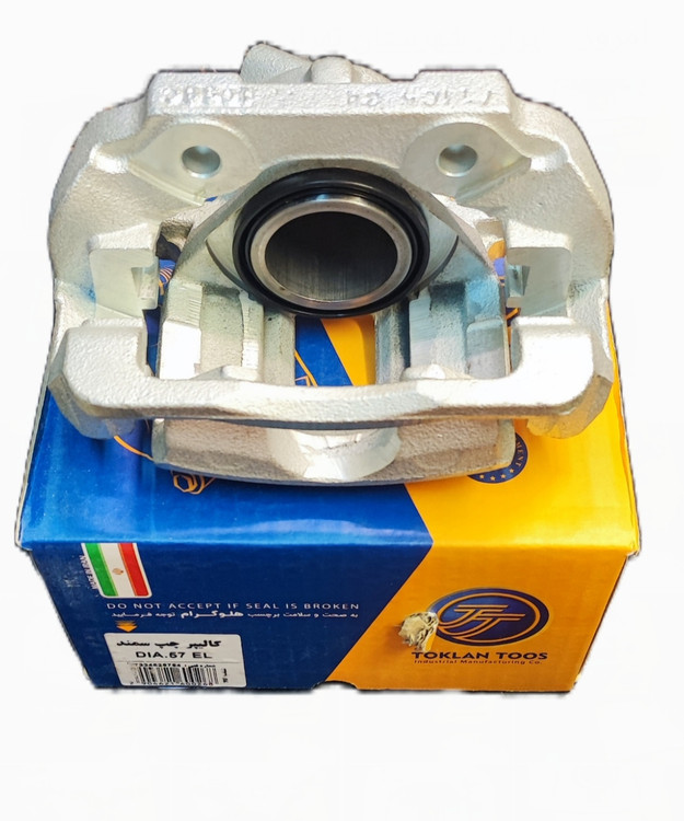 کالیپر چرخ جلو سمند و دنا قطر 57 چپ تکلان توس